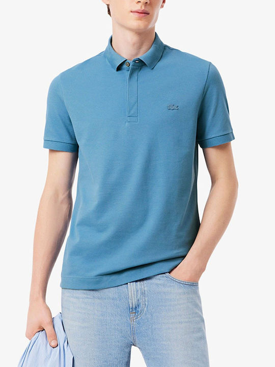 Lacoste Polo Μπλούζα Κοντομάνικη Lightblue