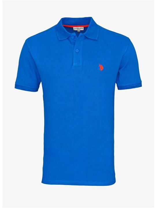 U.S. Polo Assn. Assn Polo Μπλούζα Κοντομάνικη Μπλε