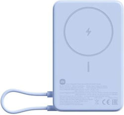 Xiaomi Magnetischer Power Bank mit Eingebautem Ständer MagSafe 10000mAh 33W mit USB-C Ausgangsanschlusses Blau