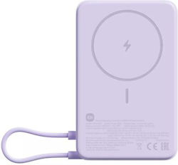 Xiaomi Magnetic Power Bank With Built-in Stand 10000mAh 33W Μωβ