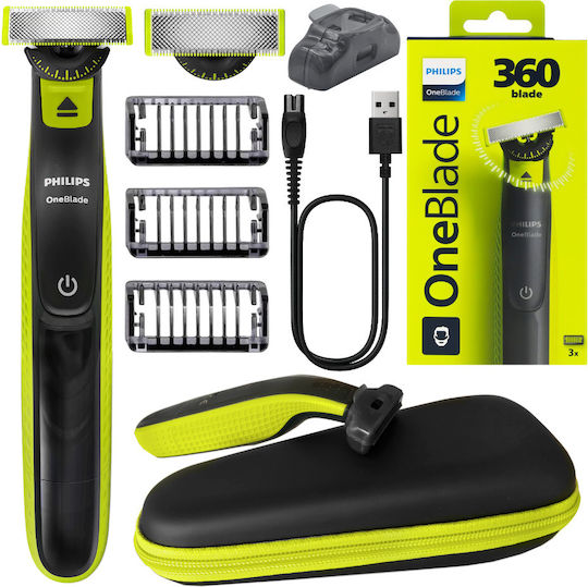 Philips Oneblade Qp2724/23 Elektrische Rasierer + Etui Typ 2
