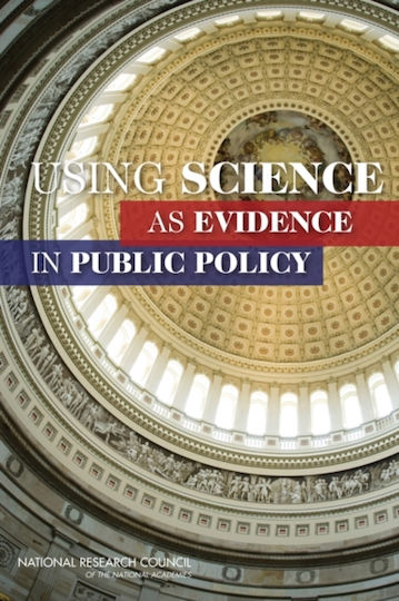 Using Science As Evidence In Public Policy - National Academies Press - Paperback / Softback