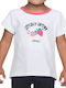 Παιδικό T-shirt White