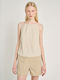 Women's Blouse with Spaghetti Straps Gray 63-413.055.N9947
