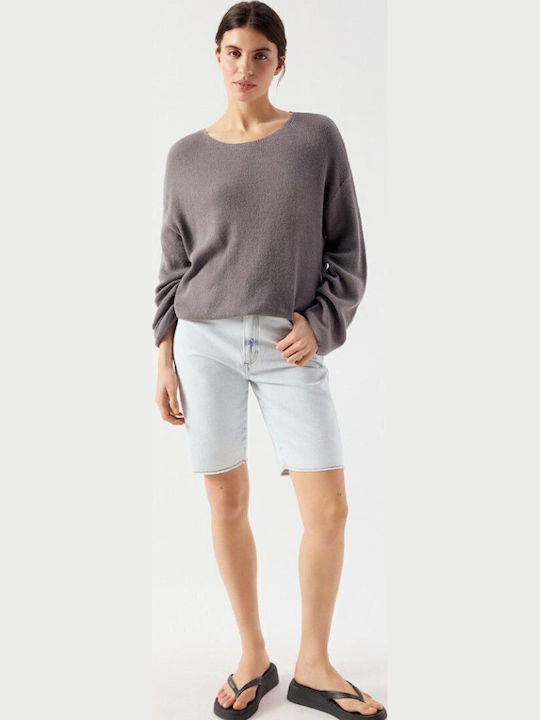 Women's Cotton Brown Sweater