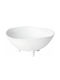 Raeder Round Porcelain White Serving Bowl With Diameter 10.8cm