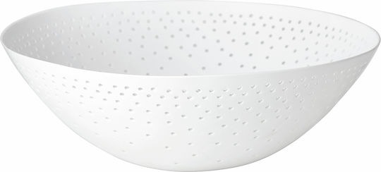 Raeder Round Porcelain White Serving Bowl Diameter 24cm
