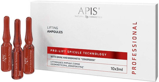 Fiole Sterile cu Concentrat Tehnologie Pro-lift Spicule Lifting Dmae Conotoxină Biomimetică 10x3 Ml