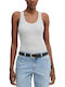 Women's Sleeveless Blouse Pearl Hthr