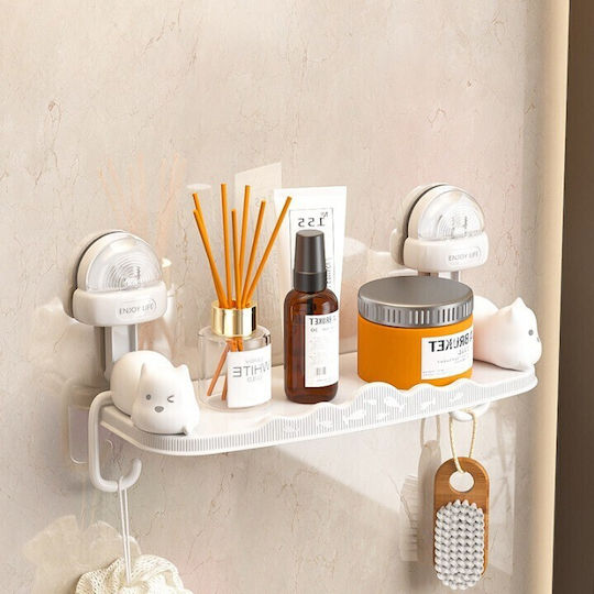 Alista Home An Der Wand Montiertes Badezimmerregal Weiß