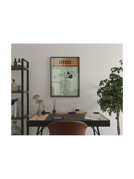 Quote Poster Success Monopoly Pq131 30cm X 40cm...