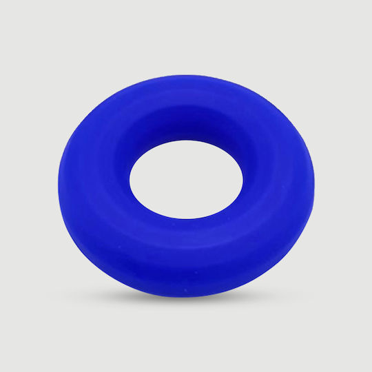 Flexible Silicone Cock Ring Highway Rush Liquid Silicone Flexible Cock Ring Medium 51 Mm Blue