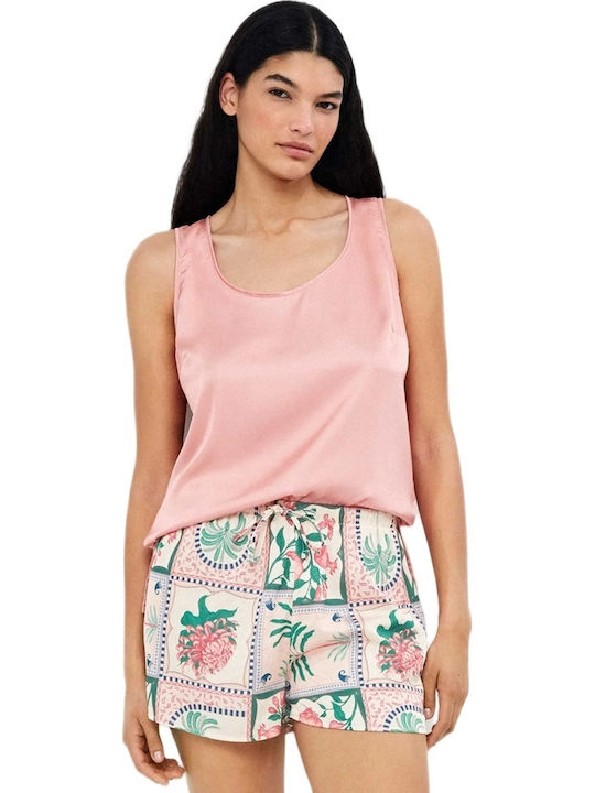 Gisela Summer Women's Pyjama Set Pink