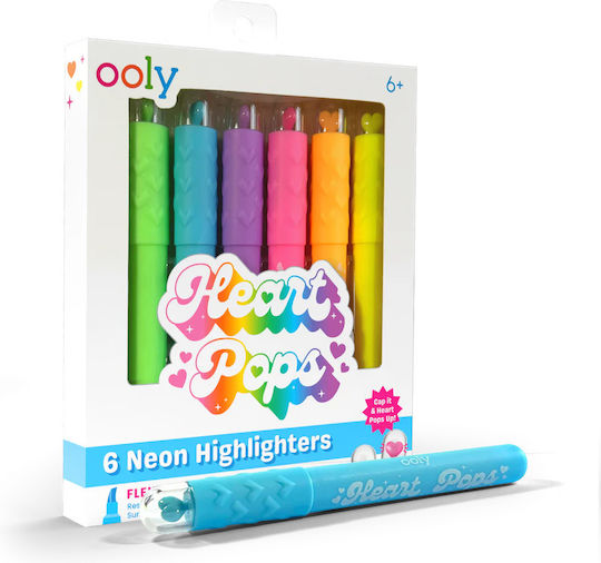 Ooly Drawing Markers Neon Set 6 Colours
