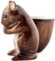 Чаша за яйца Мишка Керамична 7 см