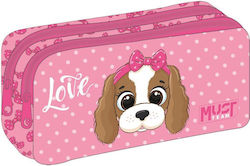Must Team Energy Pencil Case Cylinder Pink