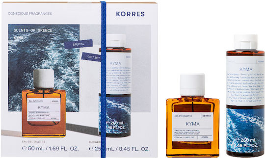 Korres Kyma Ανδρικό Σετ με Eau de Toilette