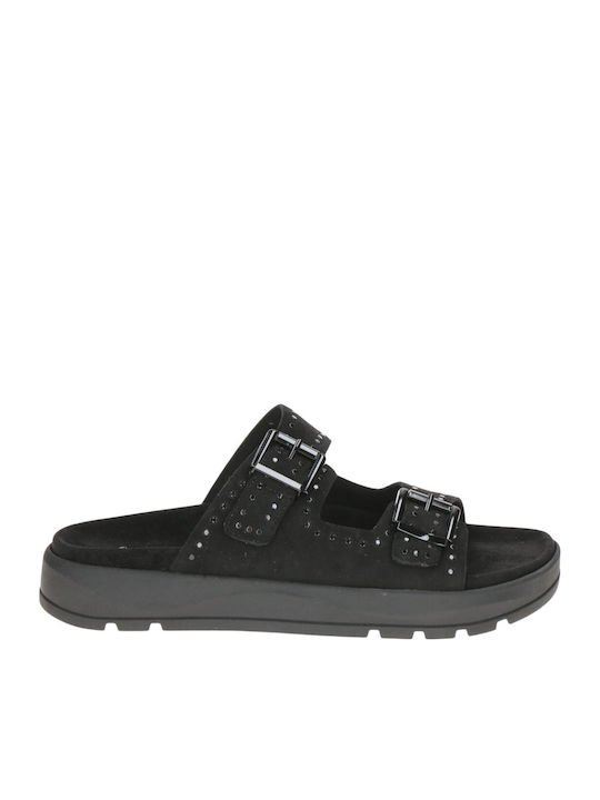 Women's Flat Sandals Black