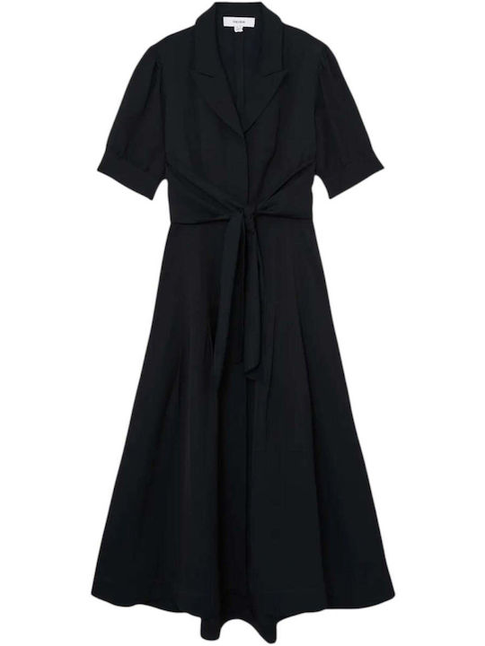 Reiss Dress All Day Navy Blue