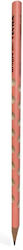 Groove Slim Pastel Coral Pink Pencil HB Lyra