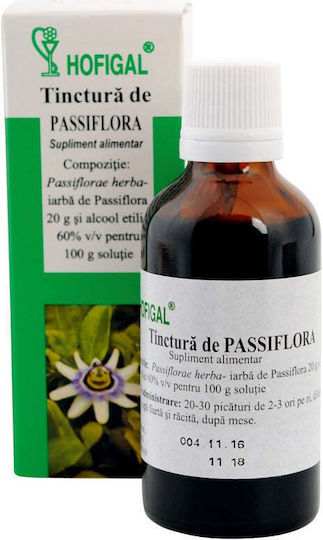 Hofigal Tinctură Passionflower 20gr 50ml Natural