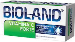 Biofarm Vitamin C Forte 500 Mg Bioland 20 Ταμπλέτες Biofarm Vitamin C Forte 500 Mg Bioland 20 Ταμπλέτες