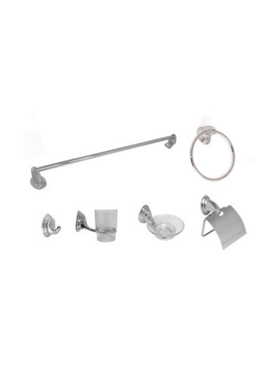 Raki Metallisches Badezimmerzubehör-Set
