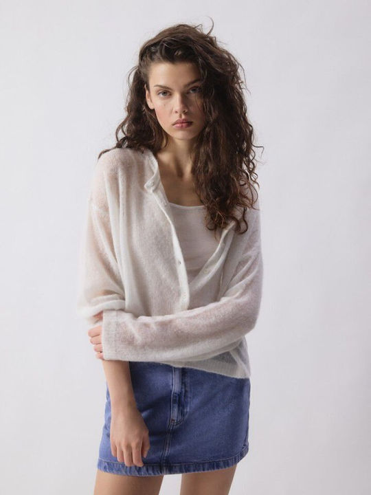 American Vintage Women's Knitted Cardigan with ...