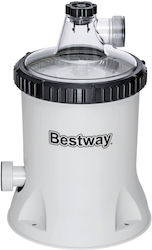 Bestway Pompa de Apă Pentru Piscină Cu Filtru Monofazică Cu Alimentare Maximă 5678 Lt/h Bestway Pompa de Apă Pentru Piscină Cu Filtru Monofazică Cu Alimentare Maximă 5678 Lt/h