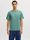 Crew Neck T-Shirt Mineral Blau