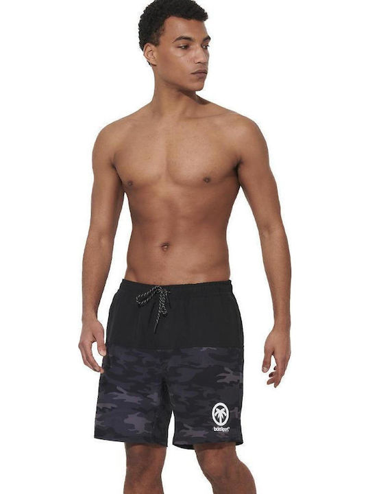 Men's Swimwear Bermuda Camo Black Camo