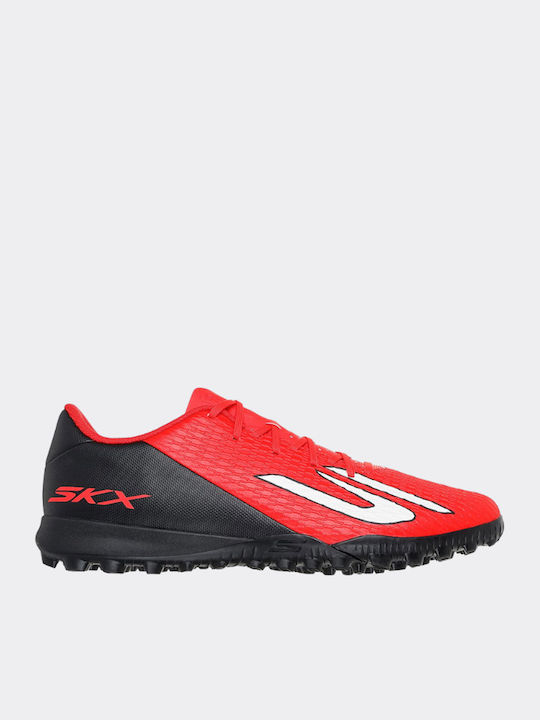 Skechers Skx 2 Club Tf Ποδοσφαιρικά Παπούτσια με Σχάρα TF Κόκκινα