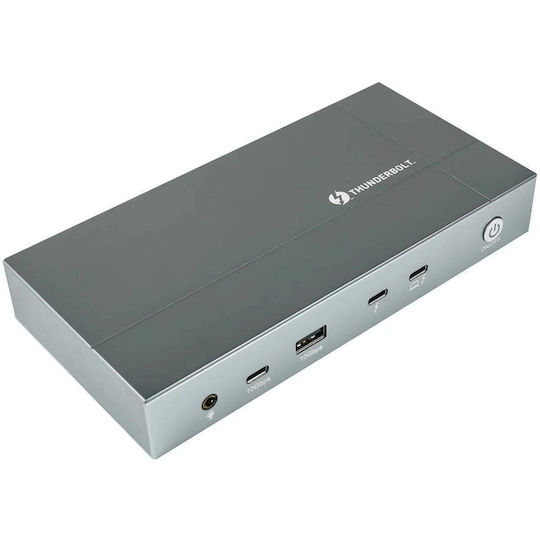 Kabelmeister Thunderbolt 4 / USB-A / USB-C Docking Station with Gray (SO-18039)
