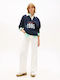 Claire Hr Women's Jean Pants White