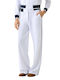 Sweatpants White/Blue
