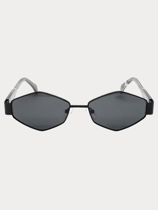 Kristian Olsen Black Sunglasses With Metallic Frame Kristian Olsen Black Sunglasses With Metallic Frame