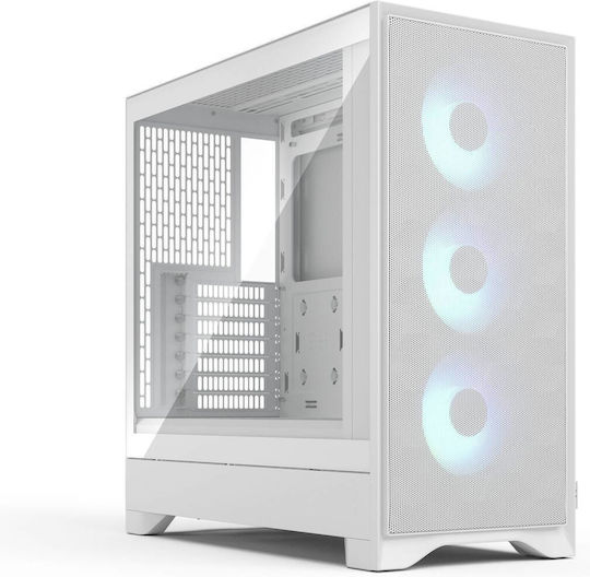 Fractal Design Design Pop 2 Air Gaming Midi Tower Computer Case with White Side Window