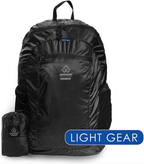Survivors Militärrucksack Schwarz 25lt