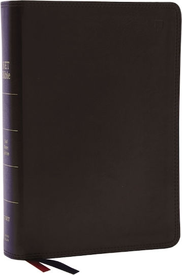 Net Bible, Full Notes Edition (net Black Leathersoft, Comfort Print, Thumb Indexed) - Thomas Nelson Publishers - Leather / Fine Binding