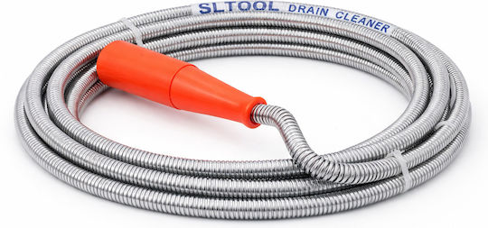 Steel Drain Unblocker 5m with Maximum Unclogging Thickness 8mm