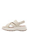 D Spherica Damenplattformen Beige