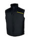 Delta Plus Men's Work Vest Waterproof with Fleece Lining Gray