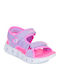 Sandale Tip Pantof Heart Lights Violet