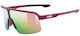 Uvex Cycling Glasses with Pink Frame and Mirror Photochromic Lenses