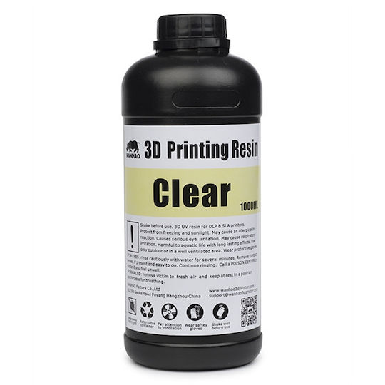 Wanhao Resin για 3D Printer Διάφανο 1kg