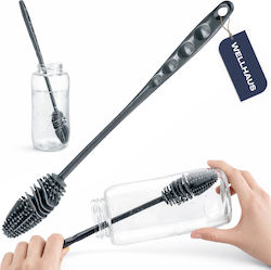 Silicone Bottle Brush Grey