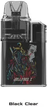 Rincoe Jellybox Z Pod Kit 2ml with Integrated Battery 850mAh Black Clear
