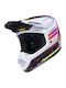 Kenny MX Performance Graphic+ Wave Black White Motorcycle Helmet Motocross ECE 22.06 Weight 1259 Gr