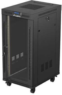 Lanberg Floor Rack Cabinet 19U Black FF01-6824-12BL
