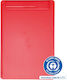 Maul Simple A4 Clipboard Made Recycled Plastic Eco Maul Go Red